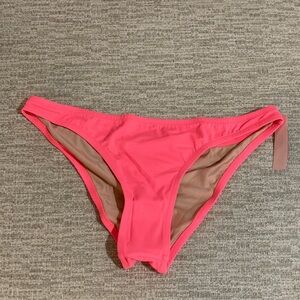 Victoria's Secret Bright Pink Bikini Bottom XL